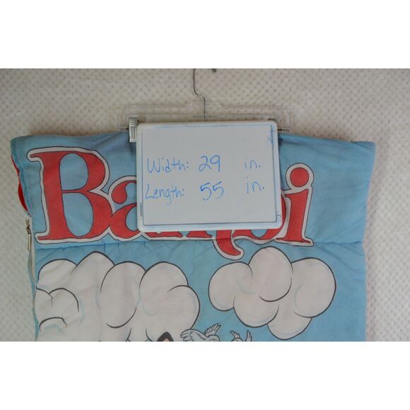 VTG Bambi Children's Sleeping Bag With Zipper **READ** - Picture 14 of 14